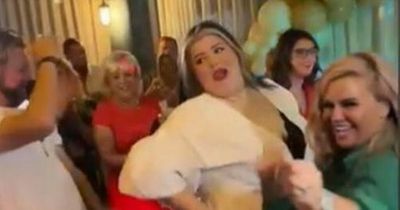 Kerry Katona dances with Brian McFadden for first time in years as exes reunite in Irish pub