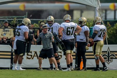 1 veteran player on roster bubble at each position group for the Saints