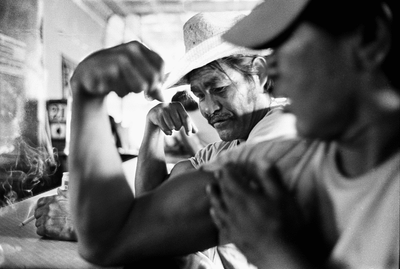 Navajo cowboys impersonating John Wayne: Roswell Angier’s best photograph