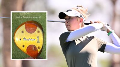 Nelly Korda Reveals Impressive Persimmon Driver Distance... And It's Further Than Most Golfers Average Off The Tee