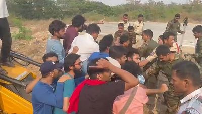 Explained: The Kancha Gachibowli row, and why University of Hyderabad students are protesting