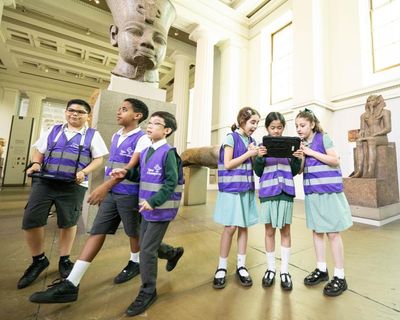 School visits to UK museums hit by ‘shortage of means’, philanthropist says