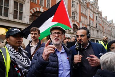 Corbyn criticises ‘silence and evasion’ over Gaza in call for UK inquiry