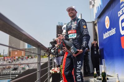 Kyle Kirkwood isn't "in the hunt” with Alex Palou yet, but "can't let him win any more races" either