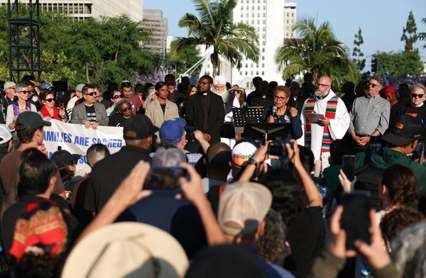 ‘To not speak out is to be complicit’: LA faith leaders mobilize amid Ice raids